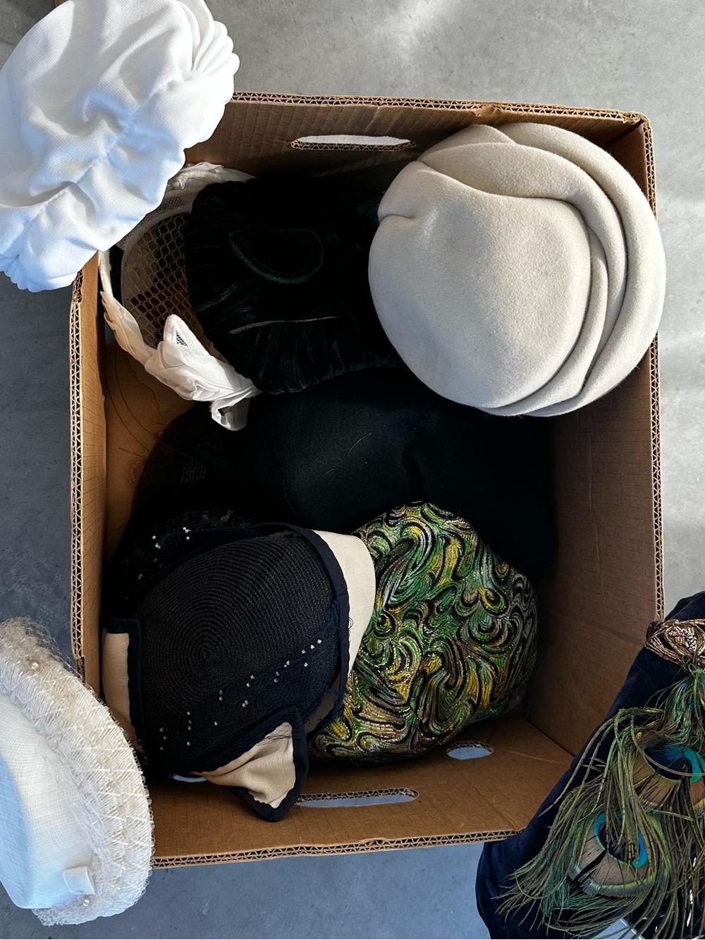 Vintage 1930s-1960s Hat Lot of 12